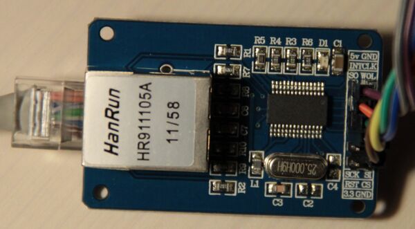 Ethernet modul til Arduino