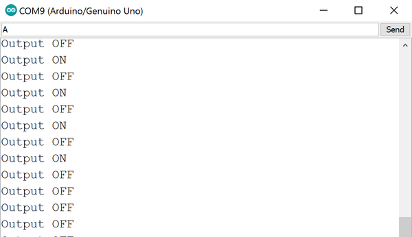 Serial Monitor - HTX Arduino