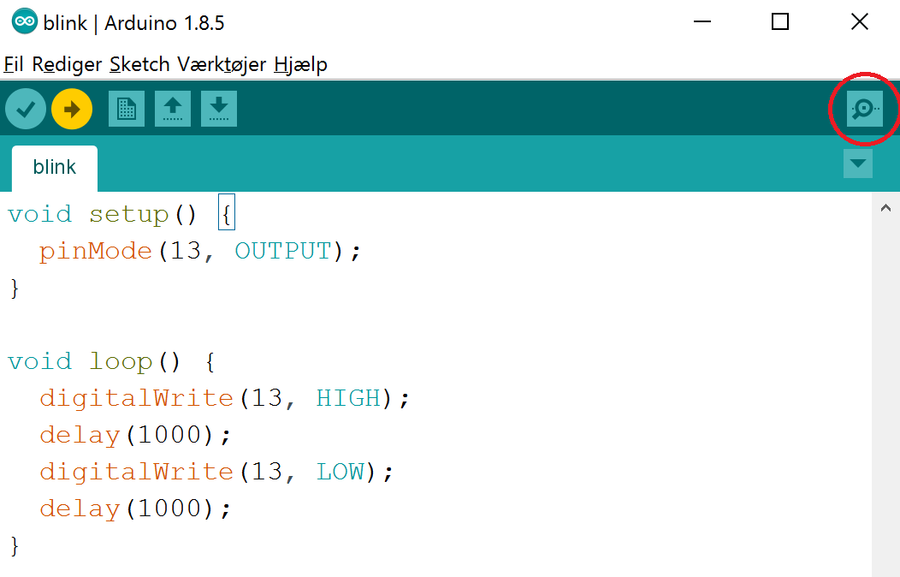 Serial Monitor - HTX Arduino